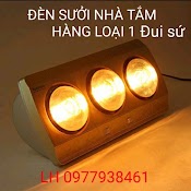 Bóng Đèn Sưởi Nhà Tắm Đui Sứ Chống Cháy Nổ, Đèn Sưởi Nhà Tắm 2 Bóng 3 Bóng Treo Tường Cao Cấp Giá Rẻ Tại Kho