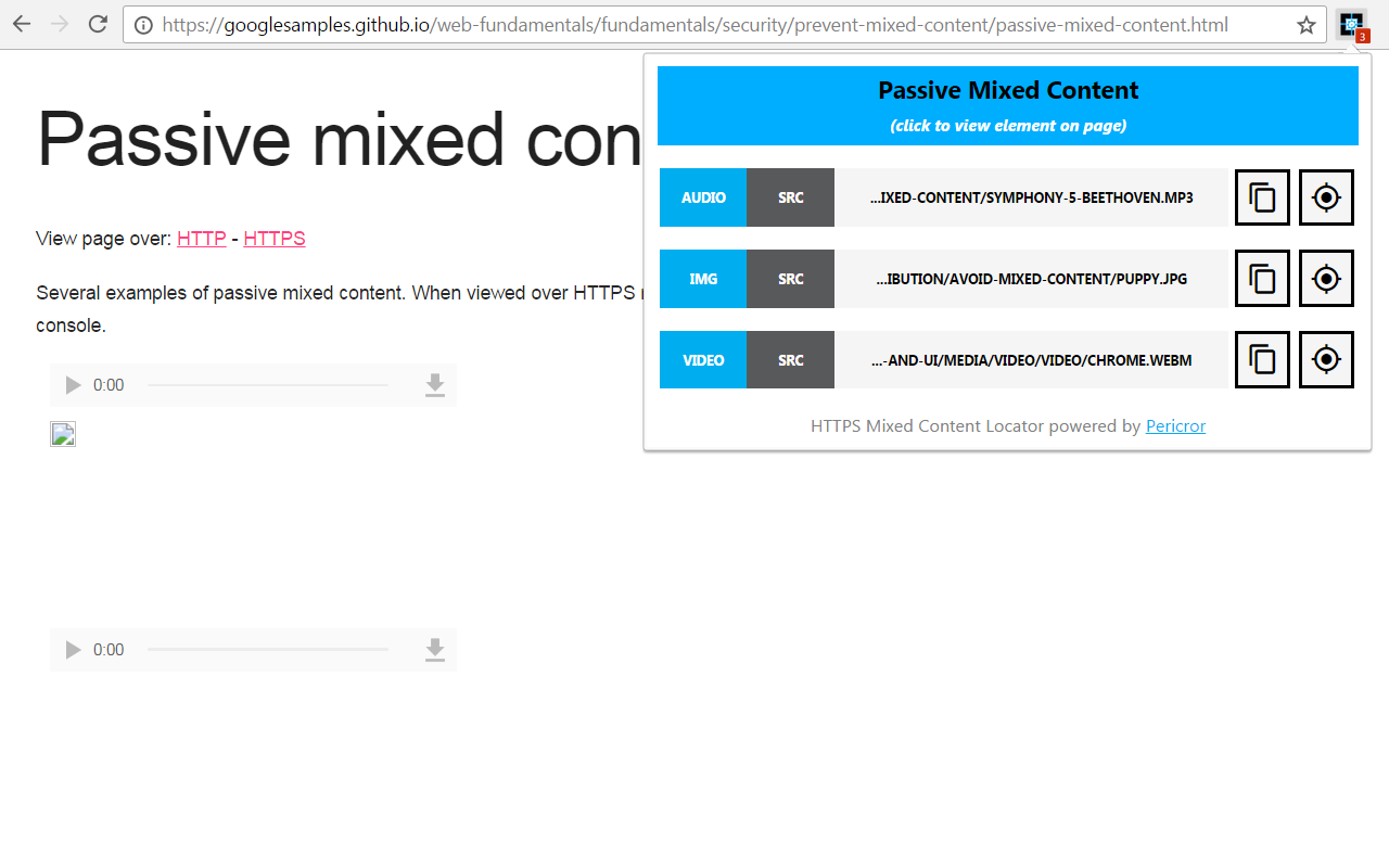 HTTPS Mixed Content Locator Preview image 2