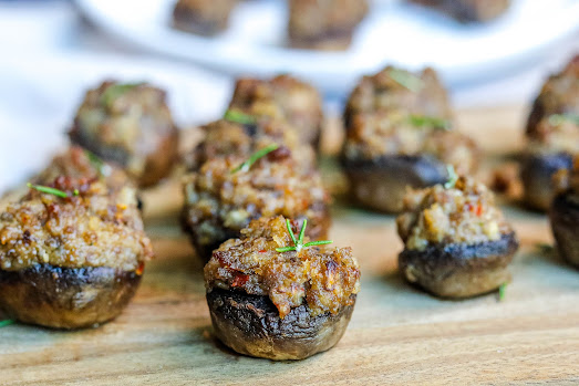 Sausage Stuffed Mushrooms