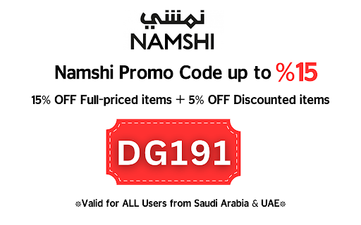 Namshi Coupon KSA / Namshi discount code UAE