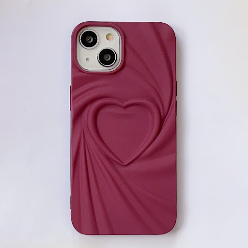 Title 8, Creative Pleated Love Phone Case Protect your p...