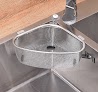 Rổ Lọc Rác Bồn Rửa Chén Ngăn Tắc Bồn Rửa Khay Lọc Rác Bồn Rửa Chất Liệu Inox Siêu Bền, Chống Gỉ