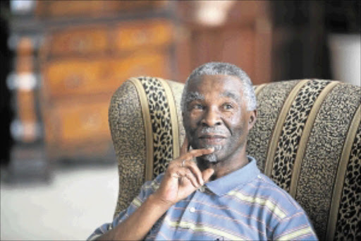 Ex-president Thabo Mbeki.