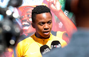 Nkosingiphile Ngcobo of Kaizer Chiefs at a media day at Chiefs Village in Naturena, Johannesburg, ahead of Saturday's Carling Black Label Cup.