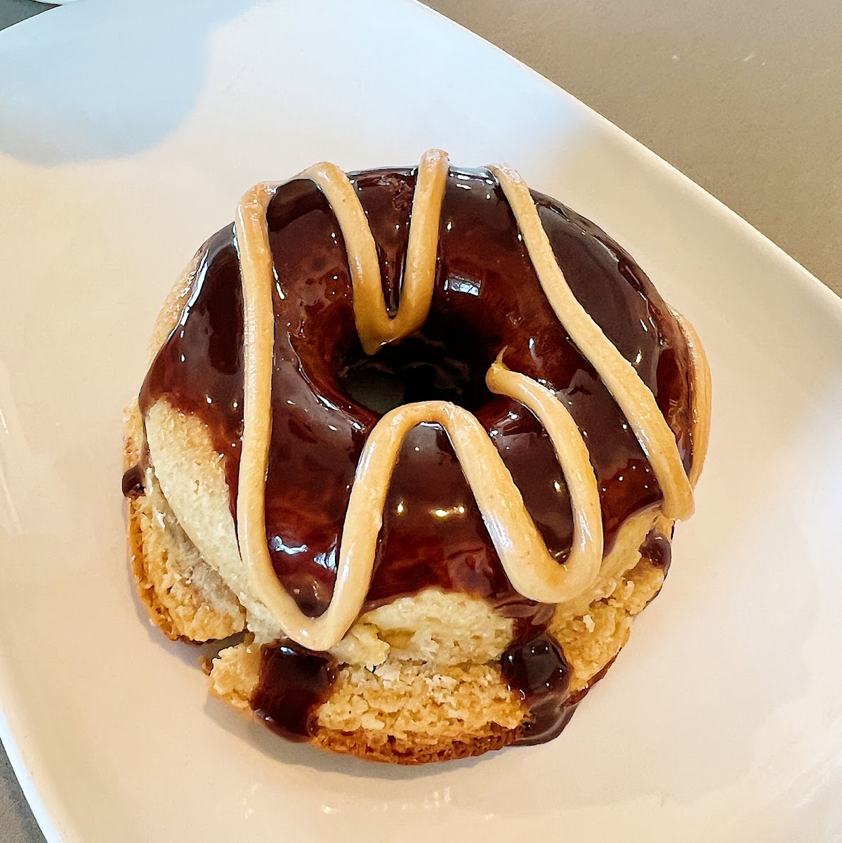 Peanut butter cup doughnut