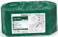  Trremiddel ECOLAB Apex Rinse 1,1kg (Org.nr.9081010)