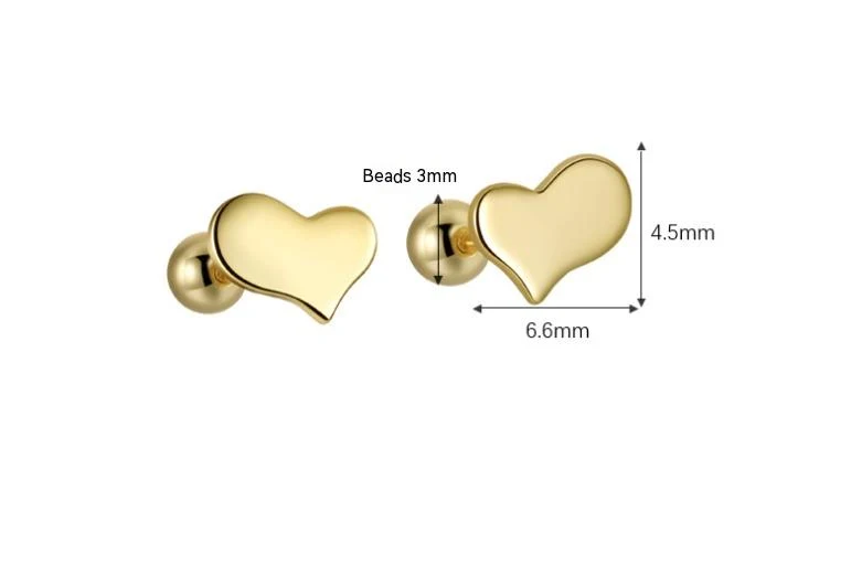 Title 1, Dames Mode Oorbellen Mini Hartvorm Sieraden Een...