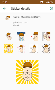Stiker Mushroom Lucu(圖4)-速報App