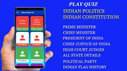 Indian Politics GK  Play Quiz - Made in India