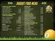 Dugout menu 3