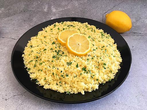 A tasty Lemon Couscous side dish ready in less than 15 minutes.