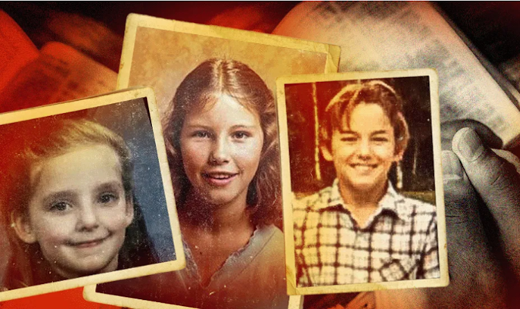 (L-R) Lauren Rohs, Sheri Autrey and Michael Havet - pictured here as children