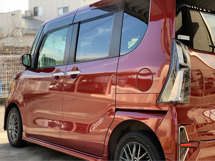 タントカスタムの洗車😍・戦争反対・夏仕様♪に関するカスタム事例の投稿画像2枚目
