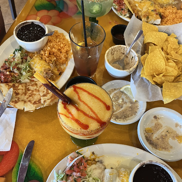 Feast. ( mini Quesadilla picture on the left is not gluten free) was my moms.