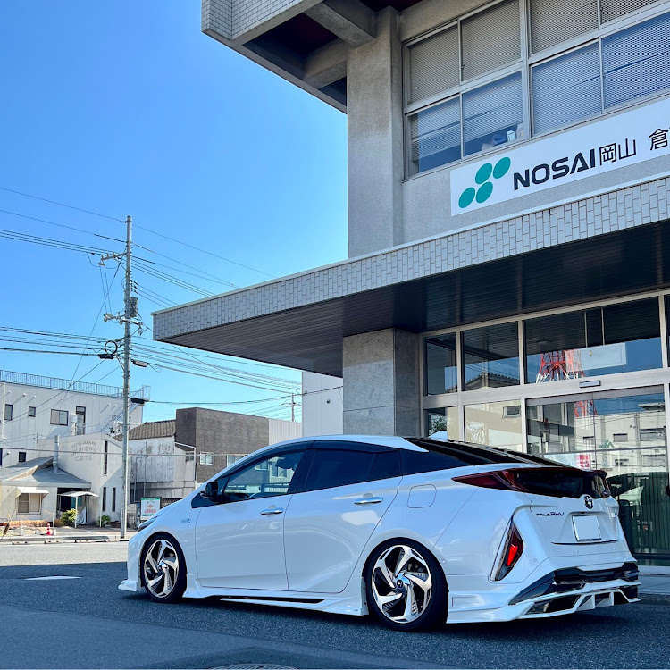 プリウスPHVの台風に気をつけて下さい・お盆休み突入・みのちゃん工房・プリウスphv zvw52・繋がりに感謝に関するカスタム事例の投稿画像3枚目