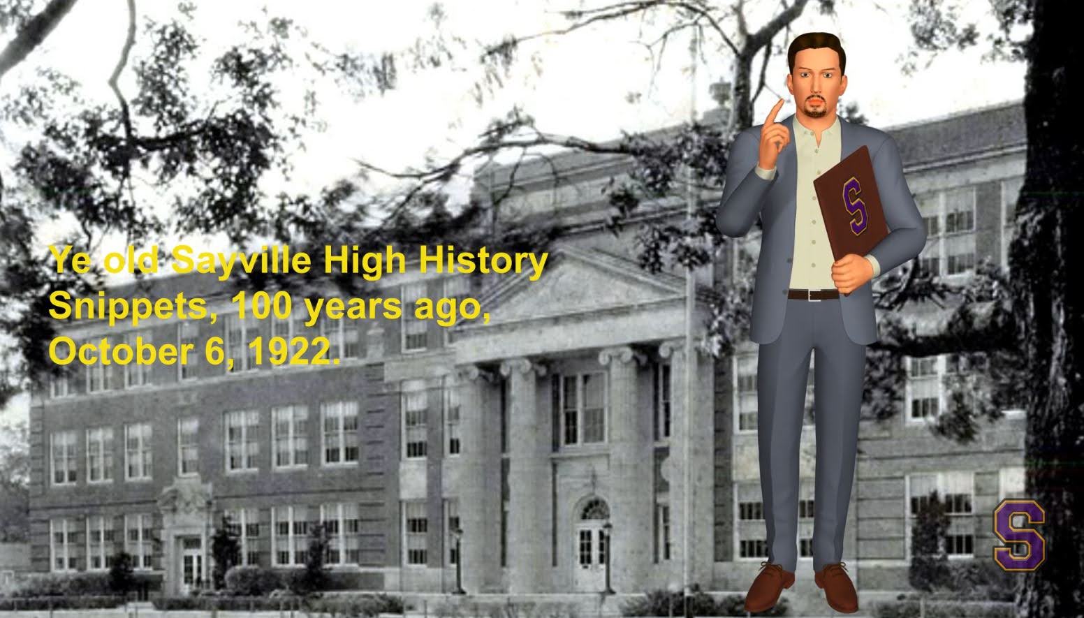 Sayville Alumni Association Video Shorts;  History Snippets from 100+ years ago.