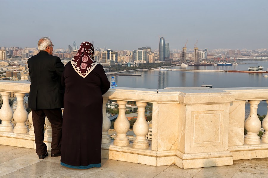 Baku, panorama miasta