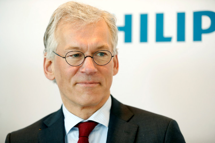 Philips CEO Frans van Houten. Picture: EVA PLEVIER/REUTERS