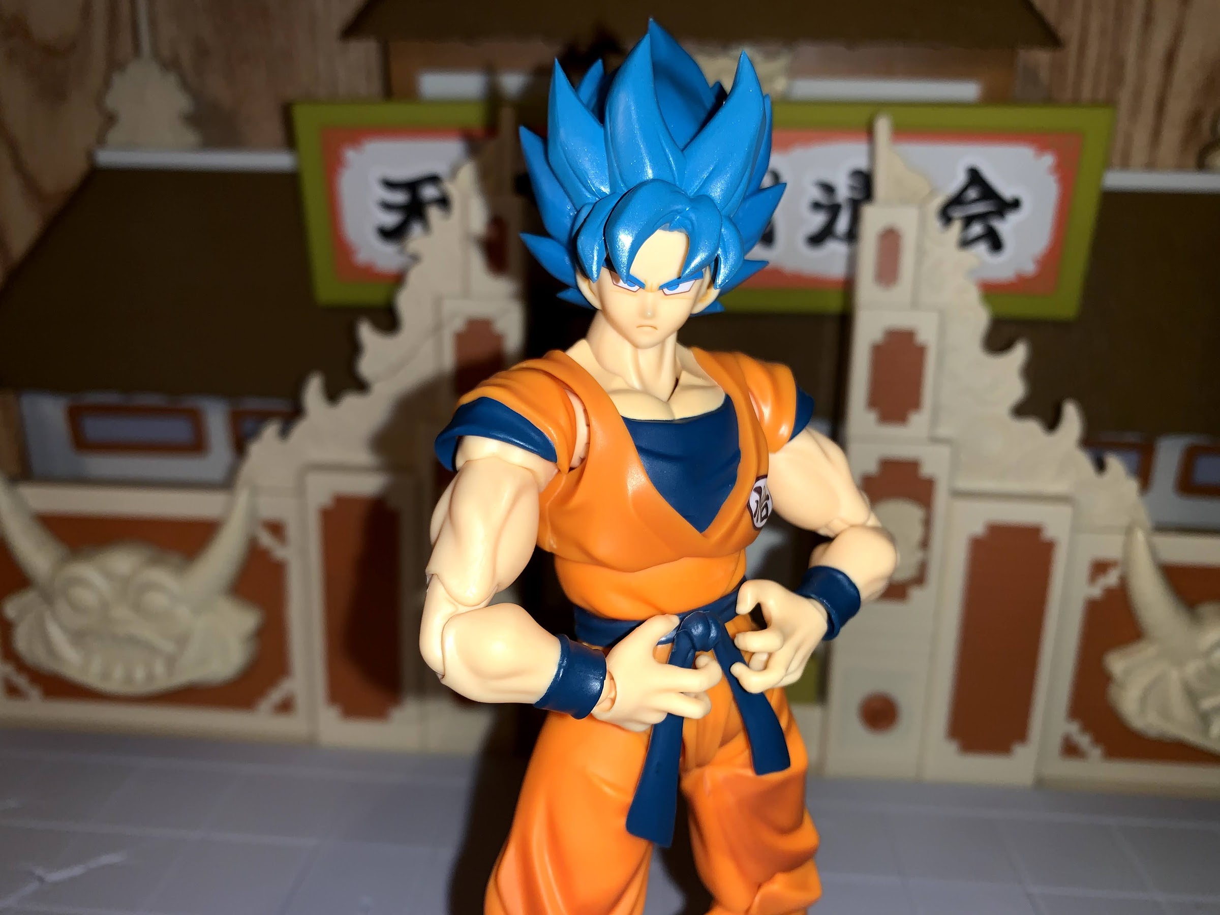 Sh Figuarts Super Saiyan Blue Goku, Shf Goku Action Figure