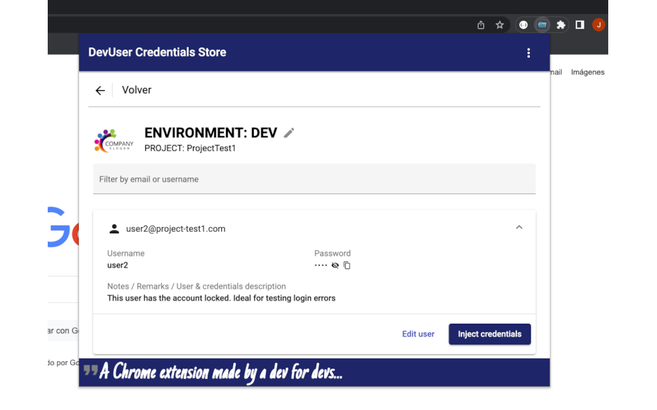 DevUser Credentials Store (DUCS) Preview image 3