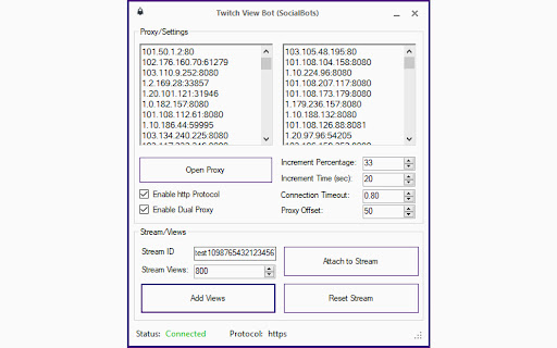 Twitch View Bot