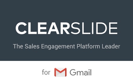 ClearSlide for Gmail chrome extension