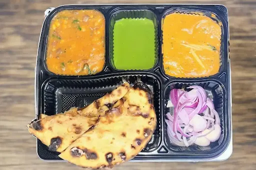 Matar Paneer Thali