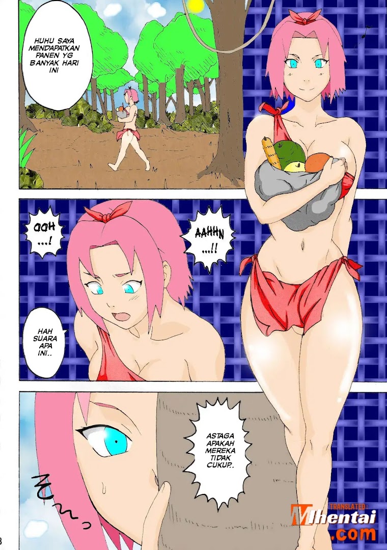 Sakura And Tsunade In Jungle With Naruto