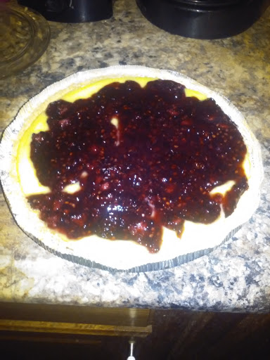 Finished pie, ready to eat!