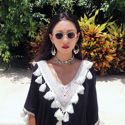 Title 4, Bohemian Shell Pendant Earrings for Women