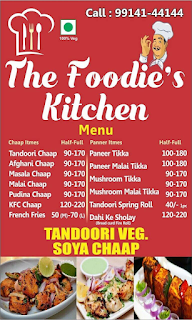 The Foodie's Kitchen menu 1