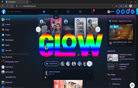 Glow Theme Facebook™ small promo image