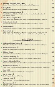Jaipur Grill - Sarovar Portico menu 4