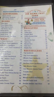 Om Namoh Fast Food menu 2