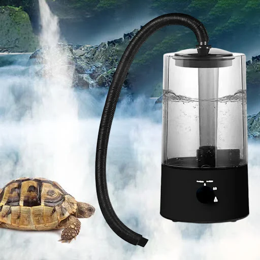4L Reptile Humidifier with Extension Hose Automatic Turtle Reptile Misting System Fogger Pet Supplies Mister for Lizard 
