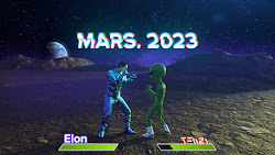 Elon in 2023. MARS