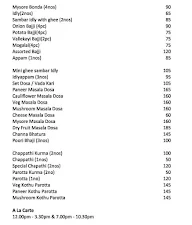 Hotel Raaj Bhavan menu 2