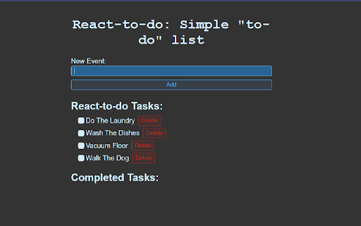 React-to-do: Manage your daily tasks