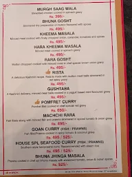 Her Highness menu 2