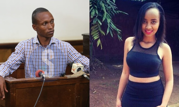 Naftali Kinuthia and former Moi University medical student Ivy Wangeci