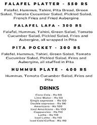 Falafel House menu 3