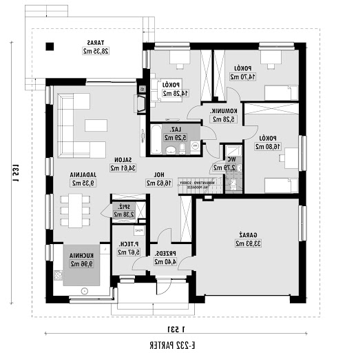 E-232 - Rzut parteru