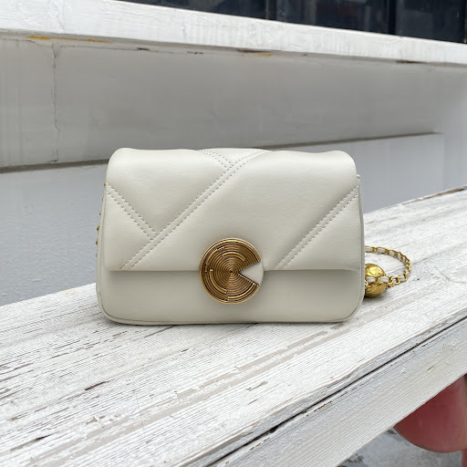 Title 7, Light Luxury Retro OL Style Single Shoulder Cro...