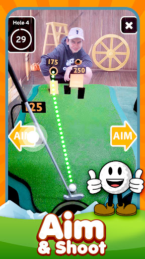 Screenshot OneShot Golf - Robot Golf Game