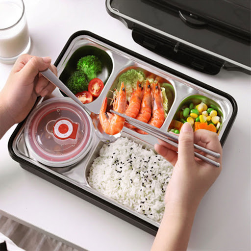 Title 3, Stainless Steel Insulated Lunch Box for Student...
