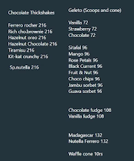 Dairy Cone menu 3