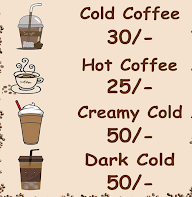 Coffee Bees menu 1