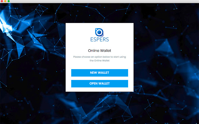 Espers Web Wallet