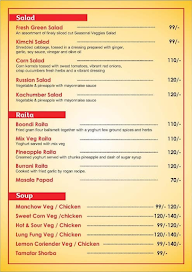 The Food Planet menu 3