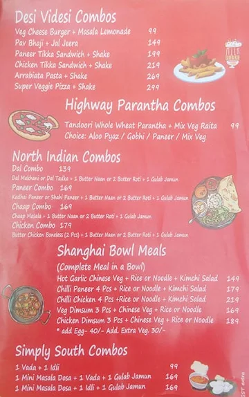 Dhaba - 77 menu 